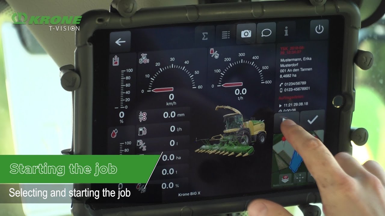 KRONE Data management
