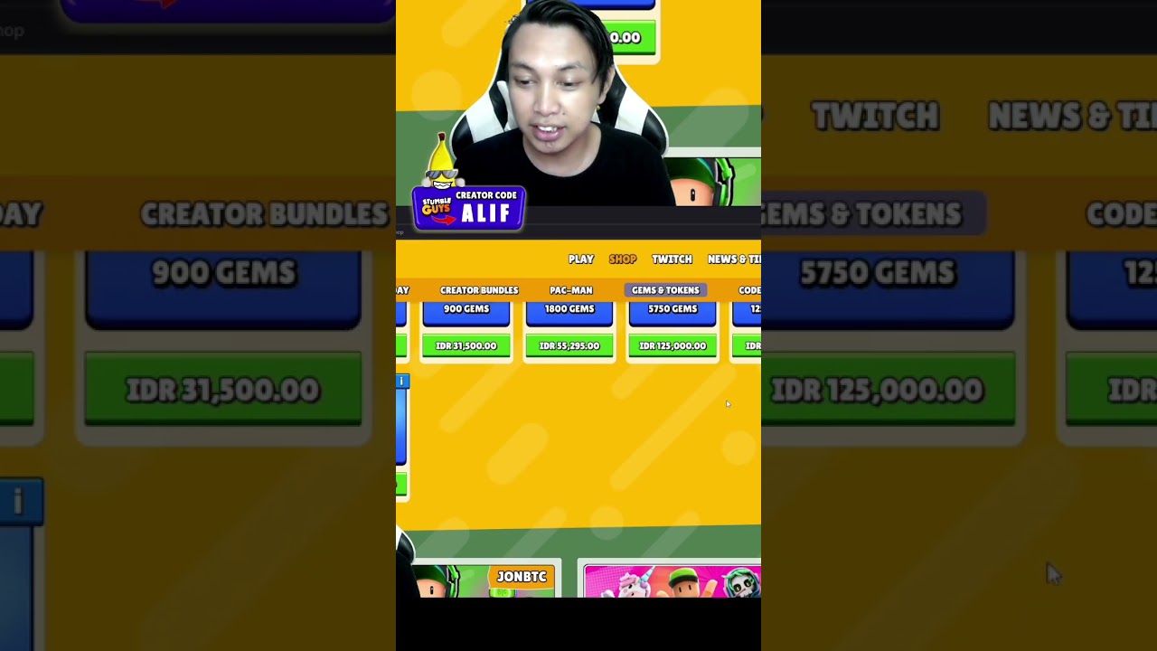 How to get free gems stumble guys 💎 Use code CYBERMONDAY before the event ends 😊