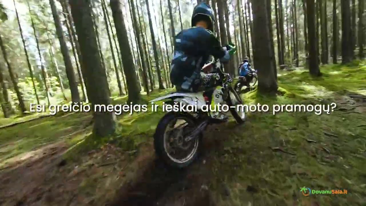Auto moto pramogos su Dovanusala.lt