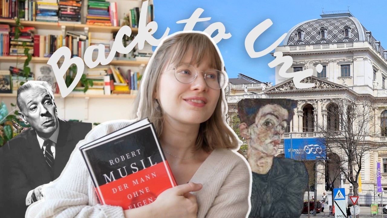 First Week Back at Uni in Vienna ✨ Literature Student Vlog