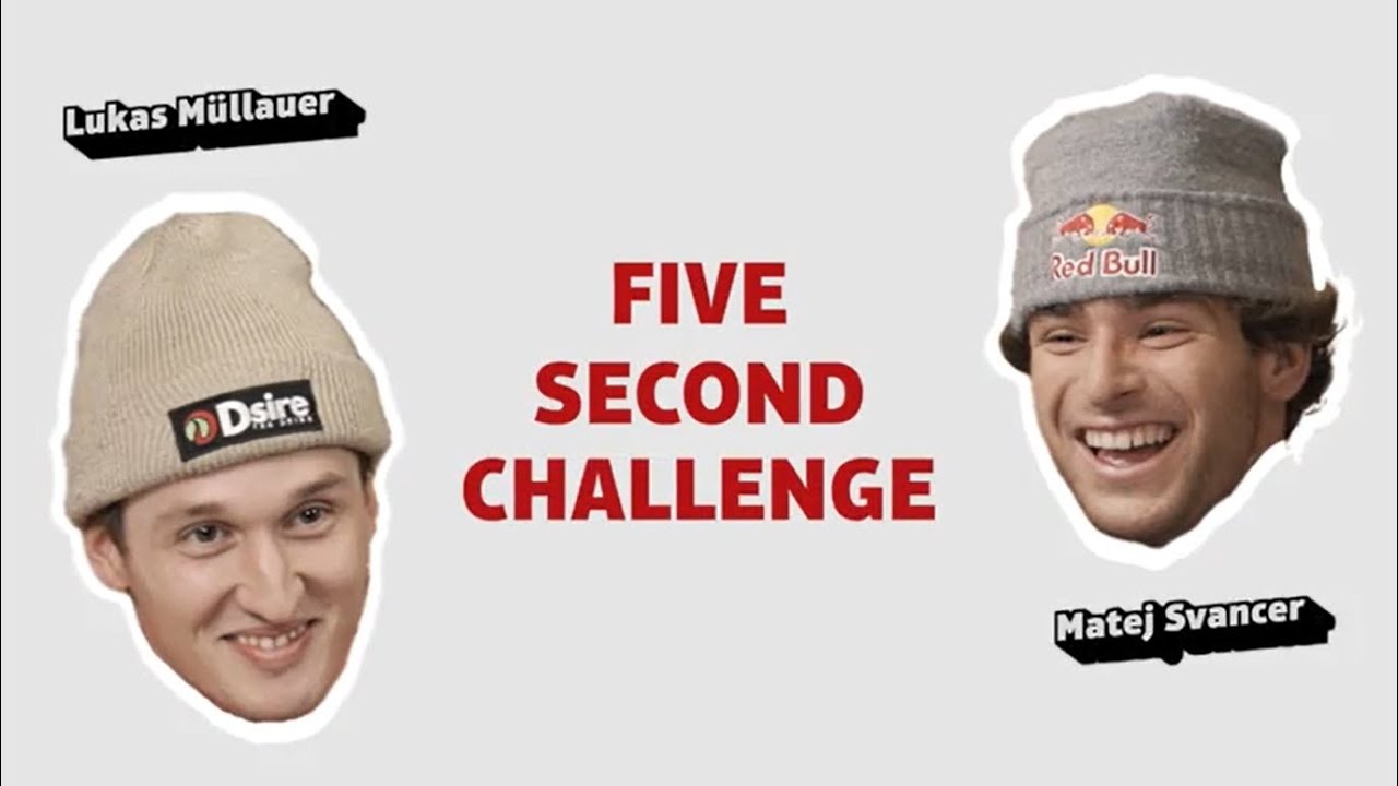 Da rennt der Schmäh: Five Second Challenge mit Lukas Müllauer & Matej Svancer!