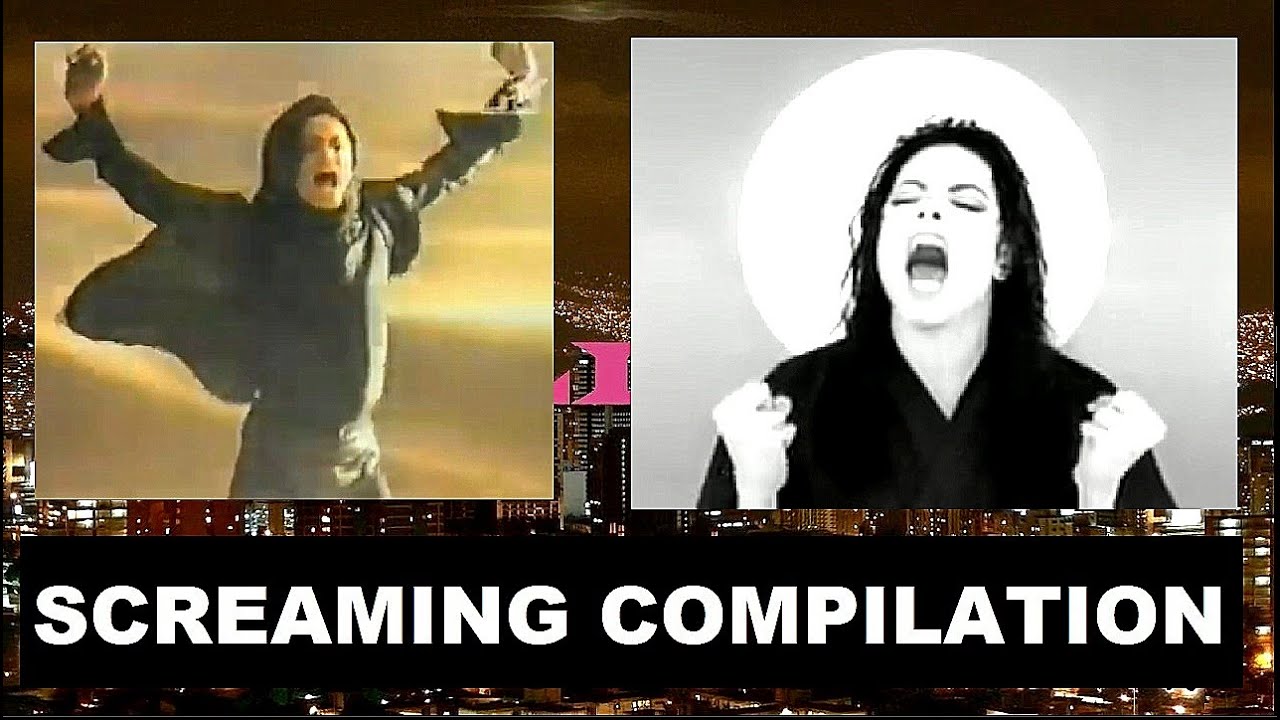 Michael Jackson screaming compilation! (Part 1)