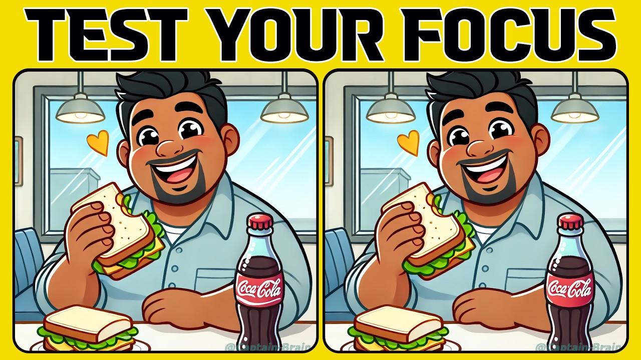 🧠🧩 Spot the Difference | Sharp Eye Challenge (A Bit Tricky)