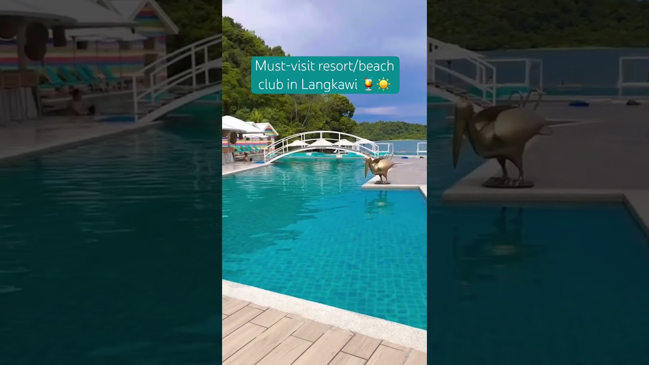 MUST-VISIT Beach Club in #Langkawi! 🔥 #langkawimalaysia #langkawiisland #cuticutimalaysia #cuticuti