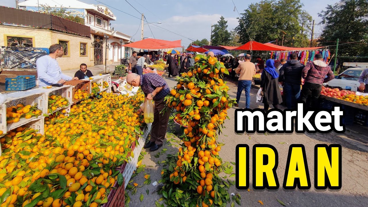 farmers market in fouman city, Iran.market Iran.rural market.سه شنبه بازار فومن
