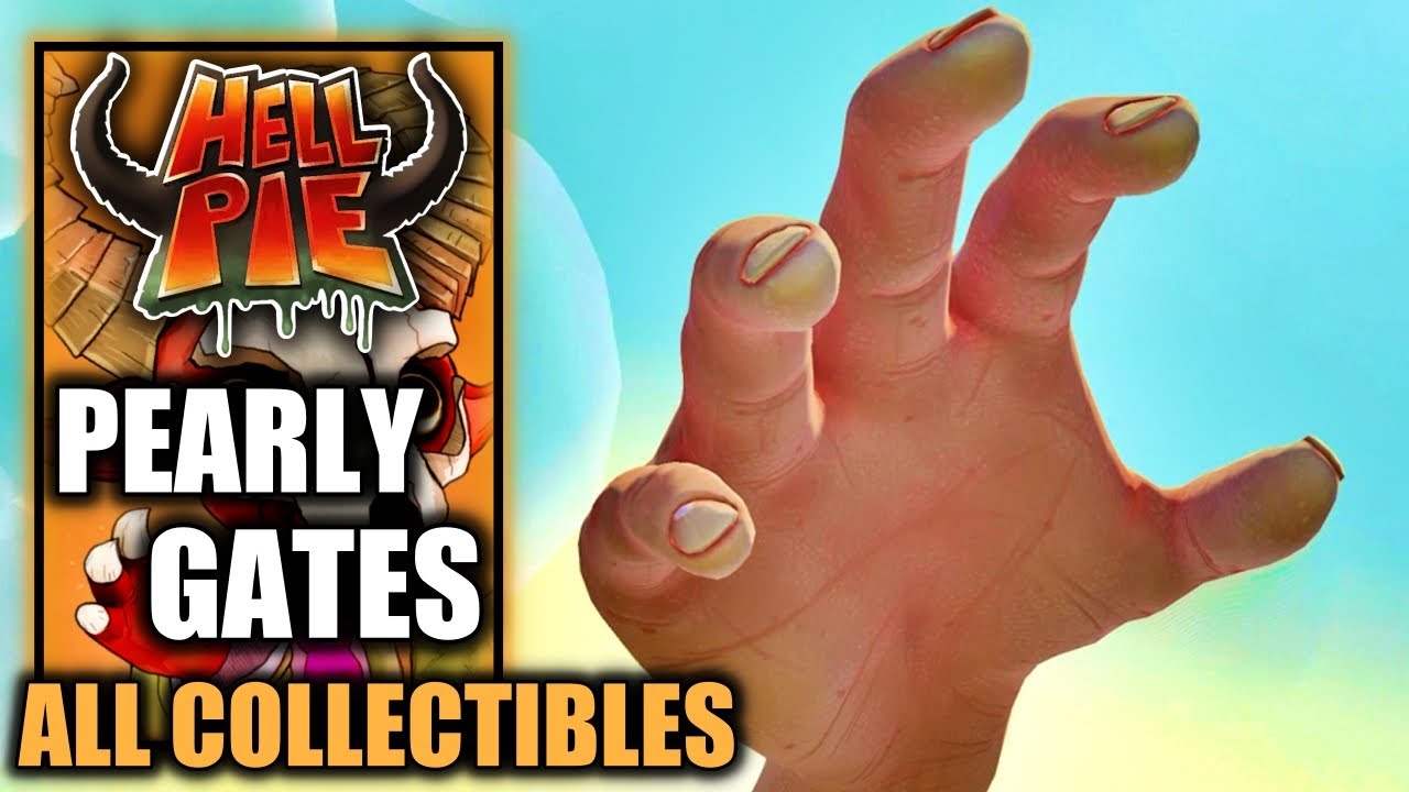 Hell Pie - Pearly Gates - All Collectibles - Candymeat, Lucky Cats, Ingredients & Unilambs Guide