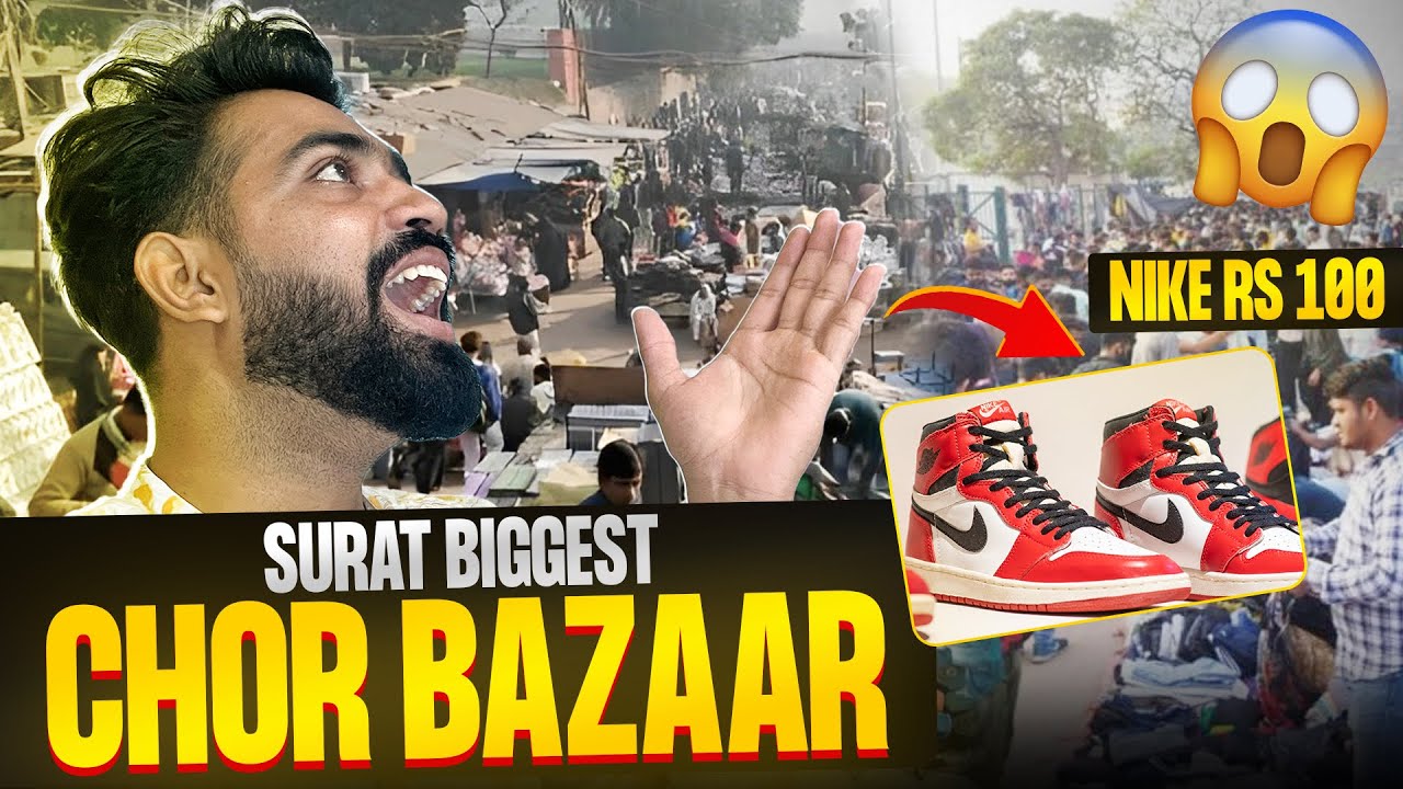 SPENDING MONEY IN SURAT’S CHOR BAZAR  | CRAZY CHALLENGE |