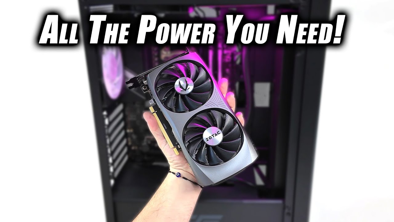 Perfect For Fast SFF PCs, The Power You Need! ZOTAC RTX 4070 Twin Edge