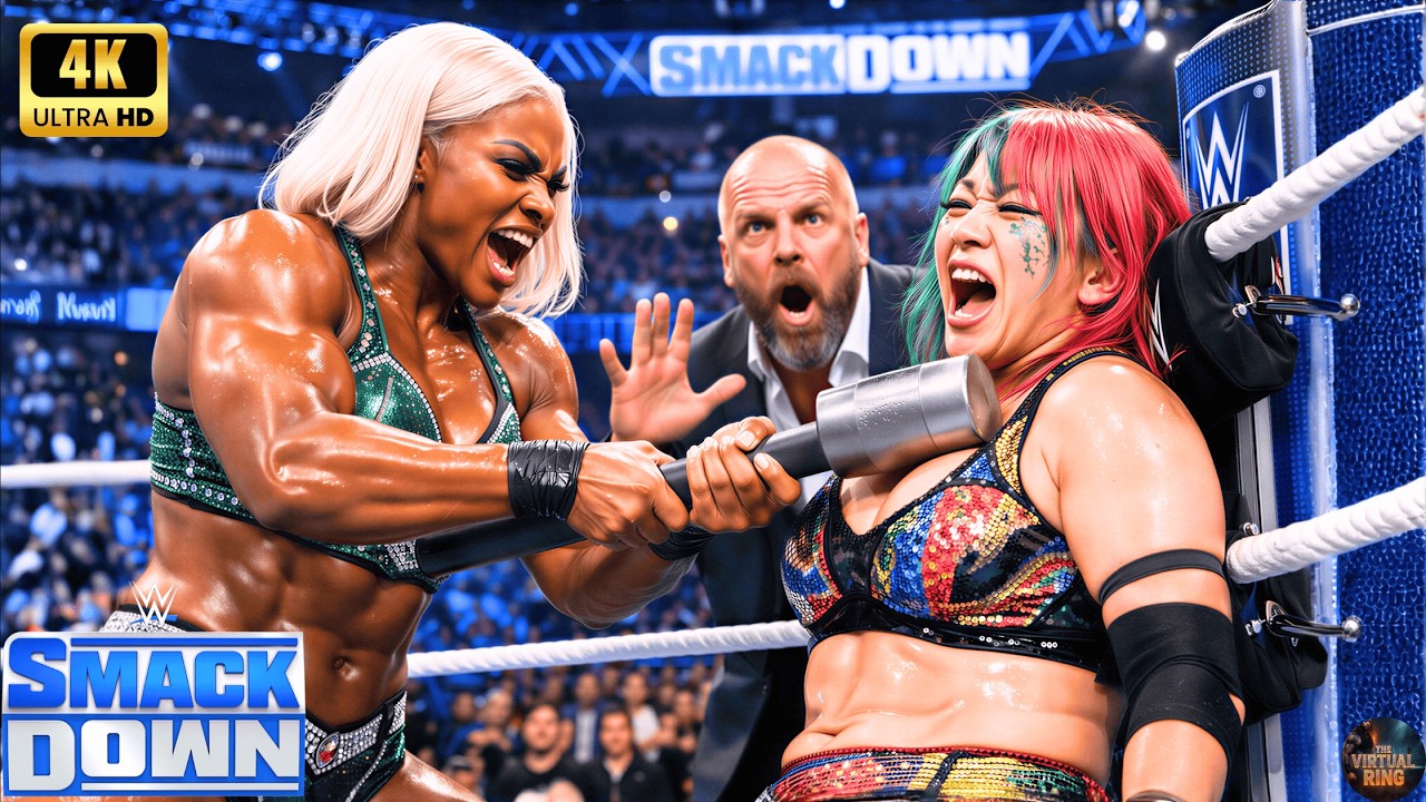 Джейд Каргилл против Асуки • WWE SmackDown • 13 февраля 2026 г. ⚡ #jadecargill #asuka