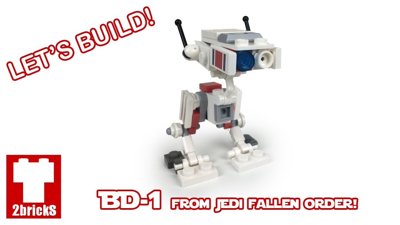 Let's Build! Episode 8 - BD-1 (from Jedi: Fallen Order)