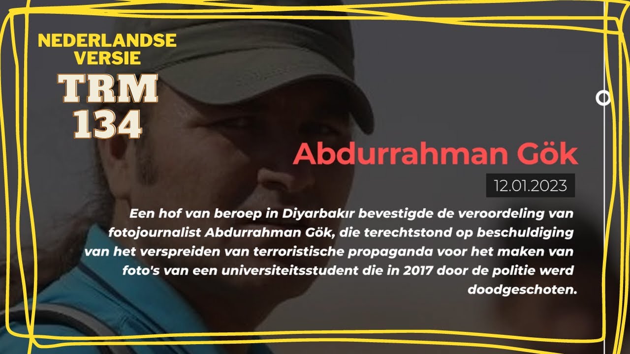 #TurkeyRightsMonitor​​​ Uitgave 134 | Dit is de Nederlandse versie