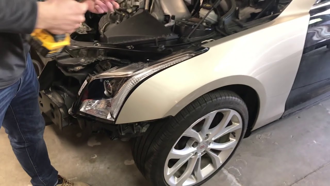 Buying from COPART: 2013 Cadillac ATS rebuild EP03