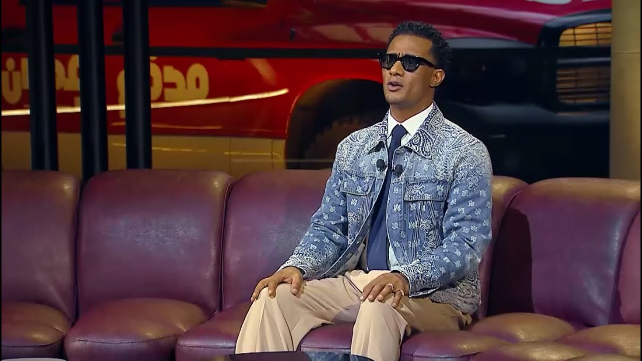 شاهد: سقوط محمد رمضان في برنامج المسابقات قبل قمة النهائي