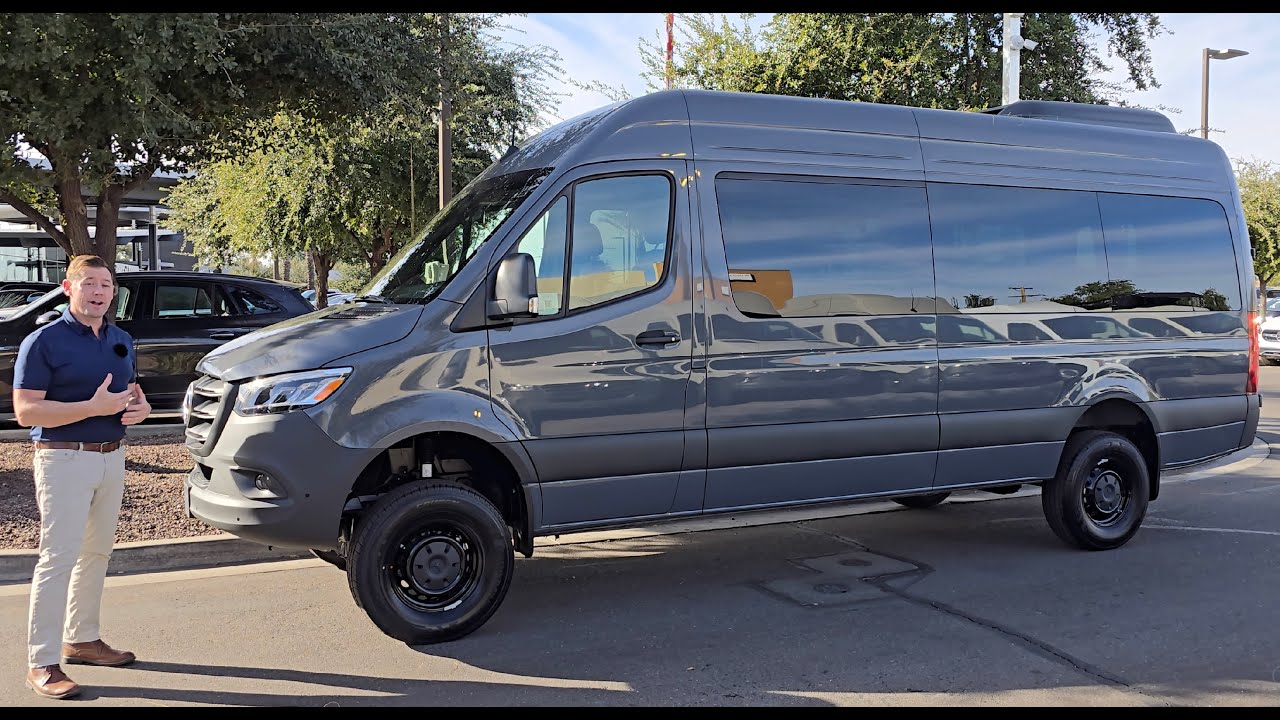 Mercedes-Benz Sprinter 2025 года: почему стоит выбрать шасси Sprinter? AWD 2500 170 дюймов #автод...