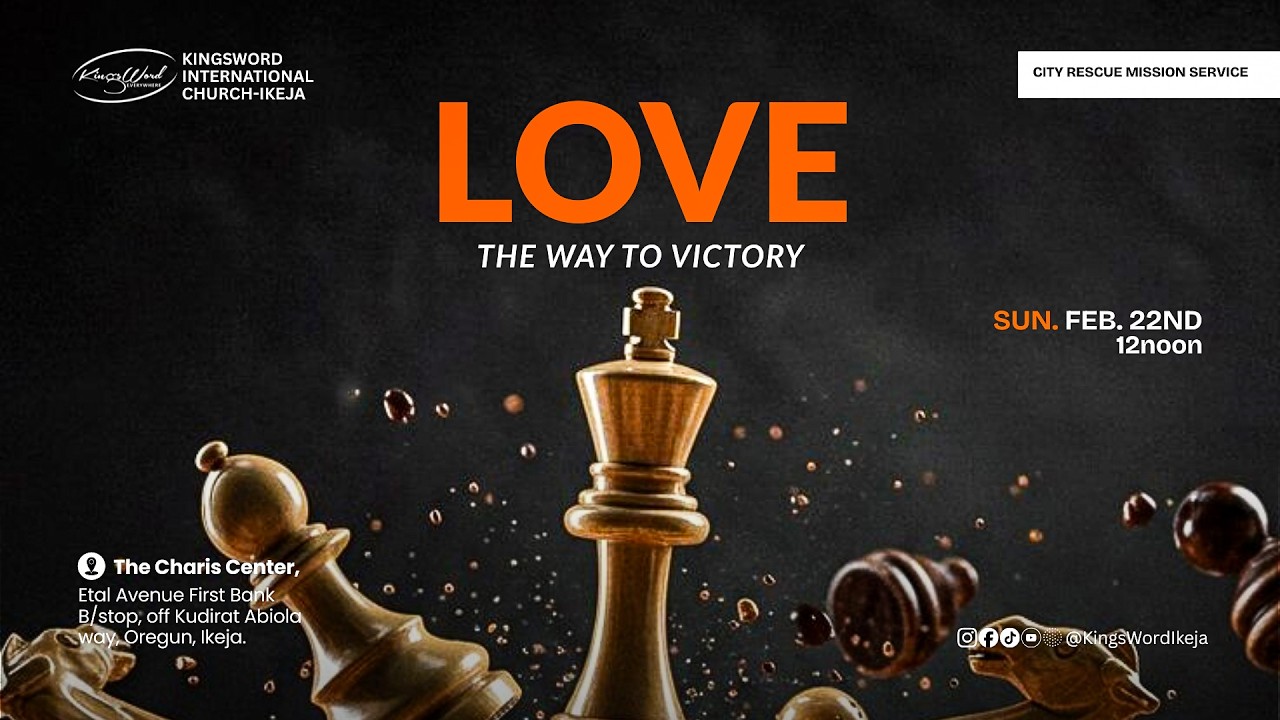 CRM SUNDAY SERVICE | 22ND FEBRUARY 2026 | 12PM | LOVE: THE WAY TO VICTORY