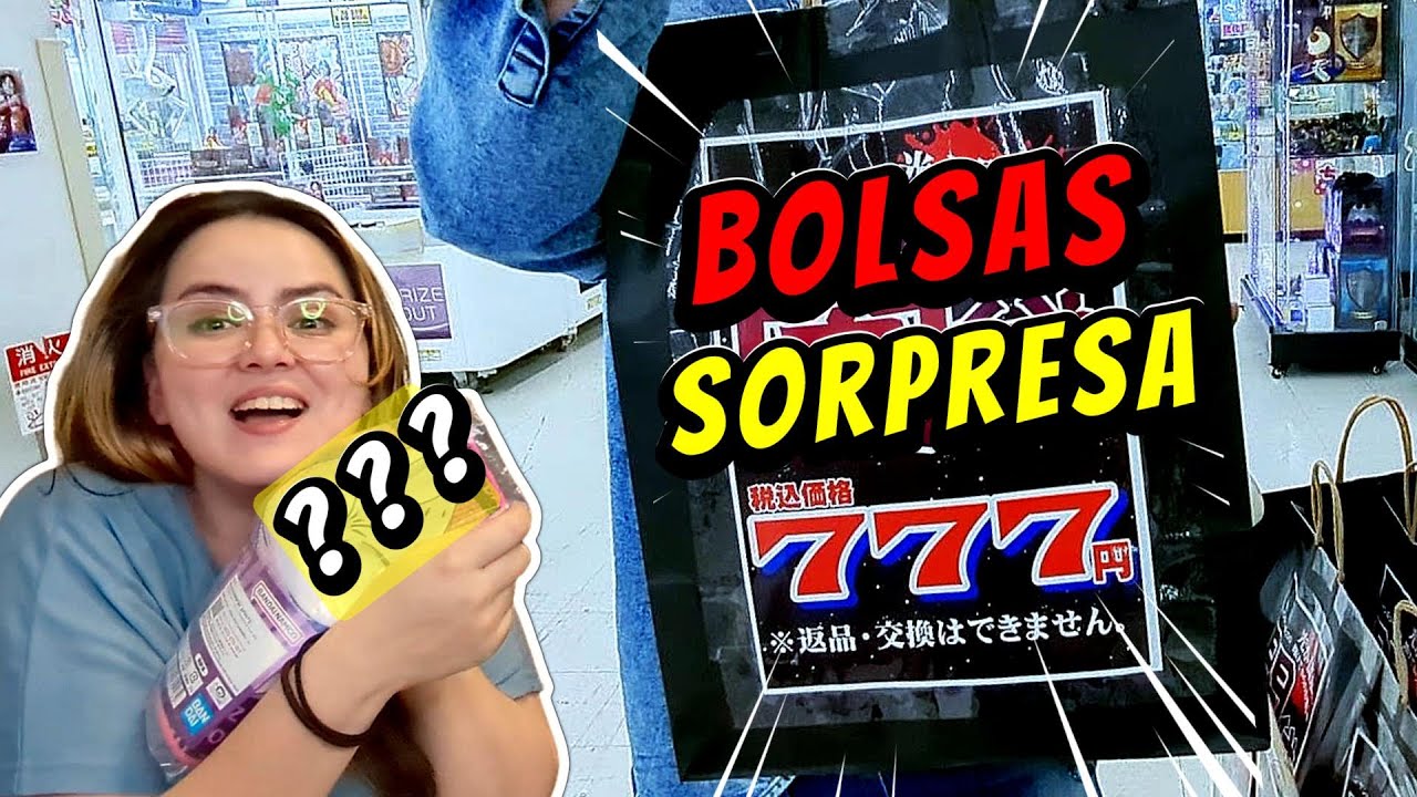 Compramos 🎁 Bolsas SORPRESA de ANIME en Japon