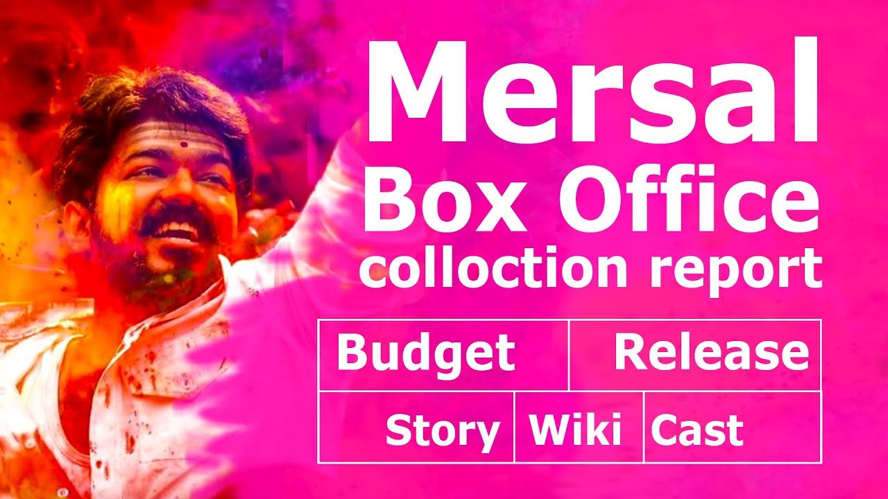 Mersal : Detailed Box Office colloction report | Budget | Pre Release | Story | Wiki | Cast