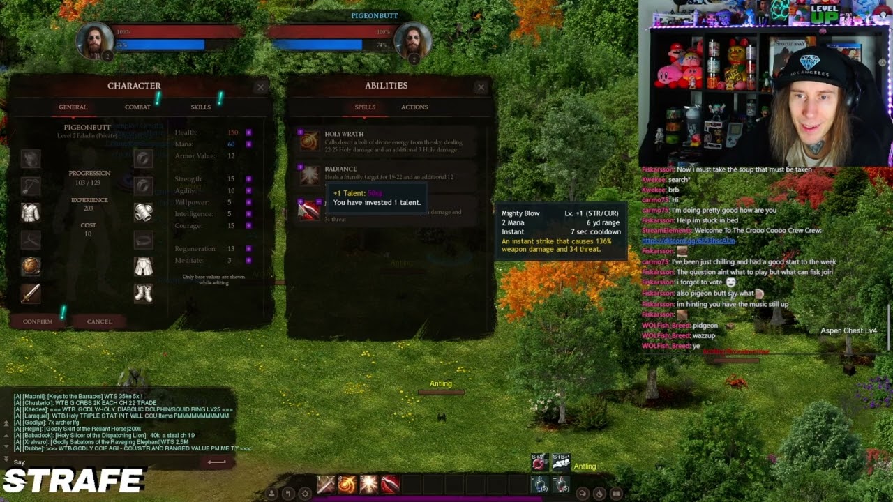 Pigeon and Fisk do MMO (Dreadmyst) Part 1