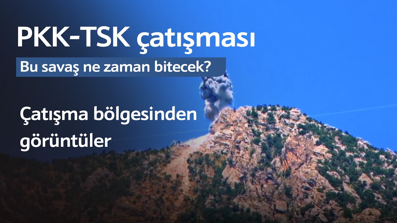 PKK-TSK çatışmasının yoğun yaşandığı Amedi bölgesine giden Rûdaw ekibi çatışmalara şahit oldu