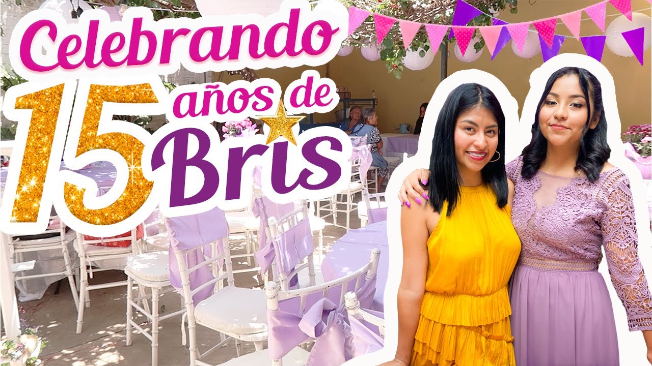 👑 Los 15 AÑOS de BRIS 👗 ¿ENCONTRAMOS TODO EN LILA? 💜😱 ¡TODA LA FAMILIA PARTICIPÓ!😍|CONNY MERLIN