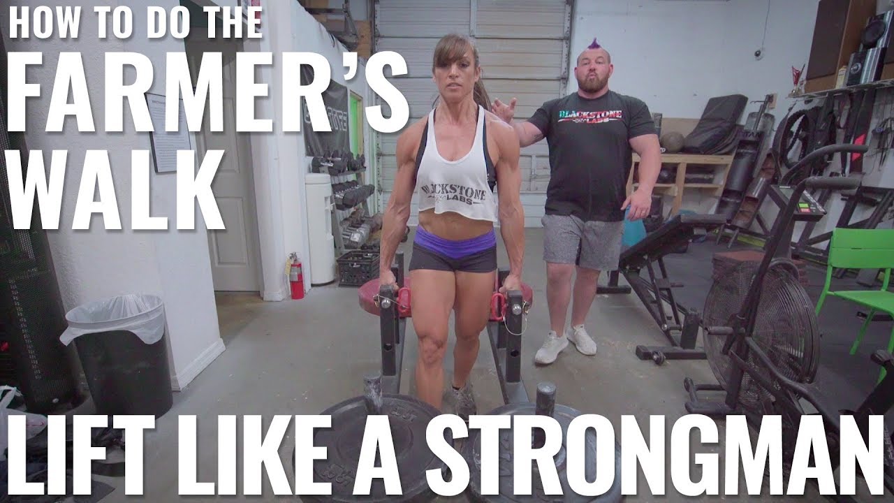How To Do The Farmer's Walk | Lift Like A Strongman feat. Rob Kearney and Kristen Graham