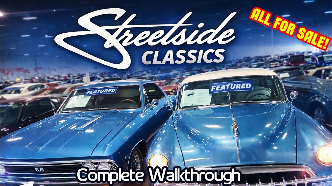 Экскурсия по Streetside Classics | Рай для любителей винтажных и маслкаров
