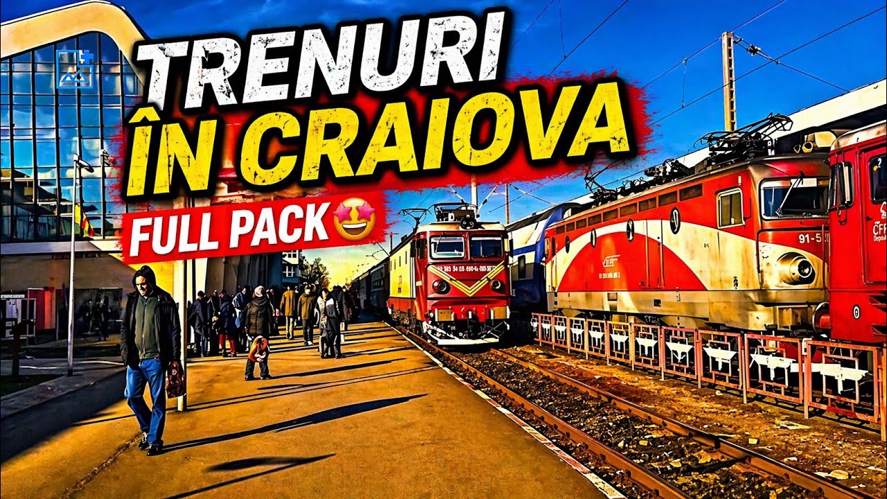 BEST of Trainspotting in Craiova! Full pack🤩