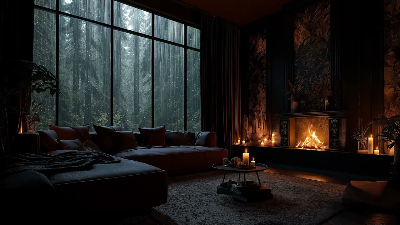 3H Forest Rain Sleep Sounds 🌧️ Calm Night for Deep Rest