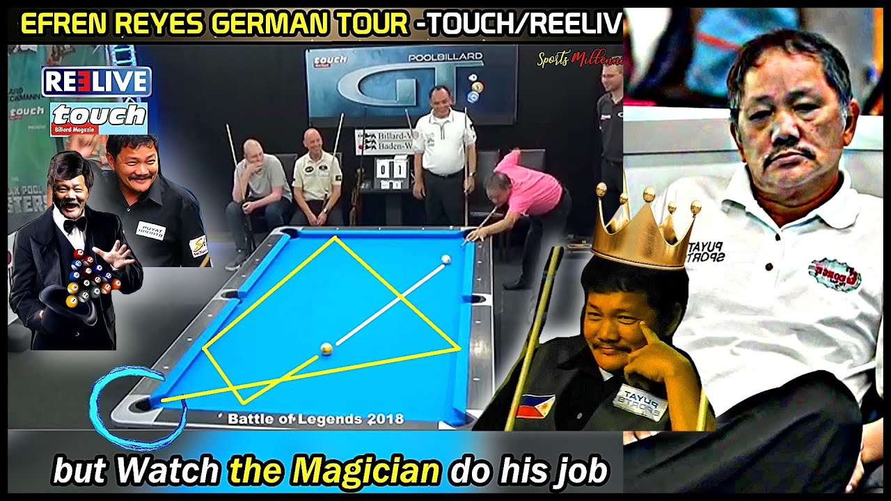 EFREN REYES SHOCK THE GERMANS