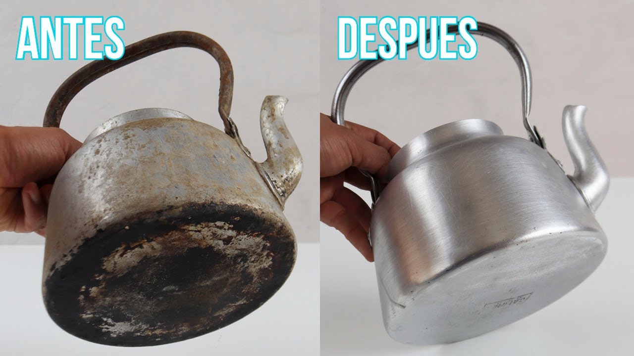 COMO QUITAR EL SARRO DE TU TETERA SUPER FACIL Y RAPIDO con Esta Mezcla