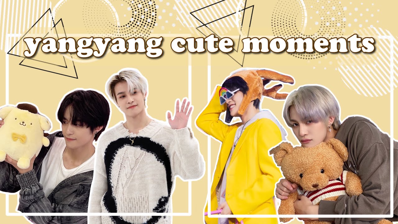 cute yangyang clips I saved on my phone