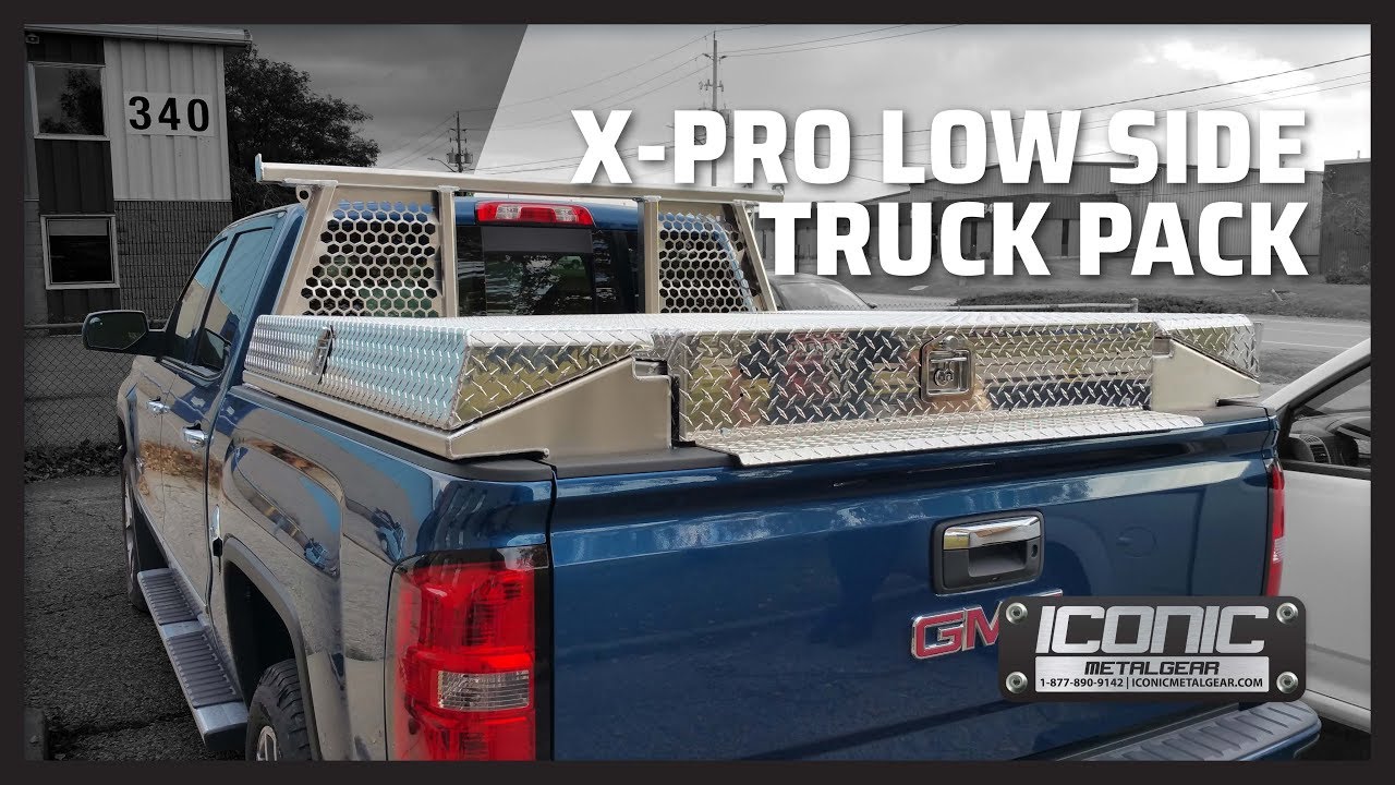 Обзор продукции: комплект пикапа Iconic MetalGear X-Pro Low Side Pickup Truck Pack &mdash; отделка &laquo;Необработанный алюминий&raquo;