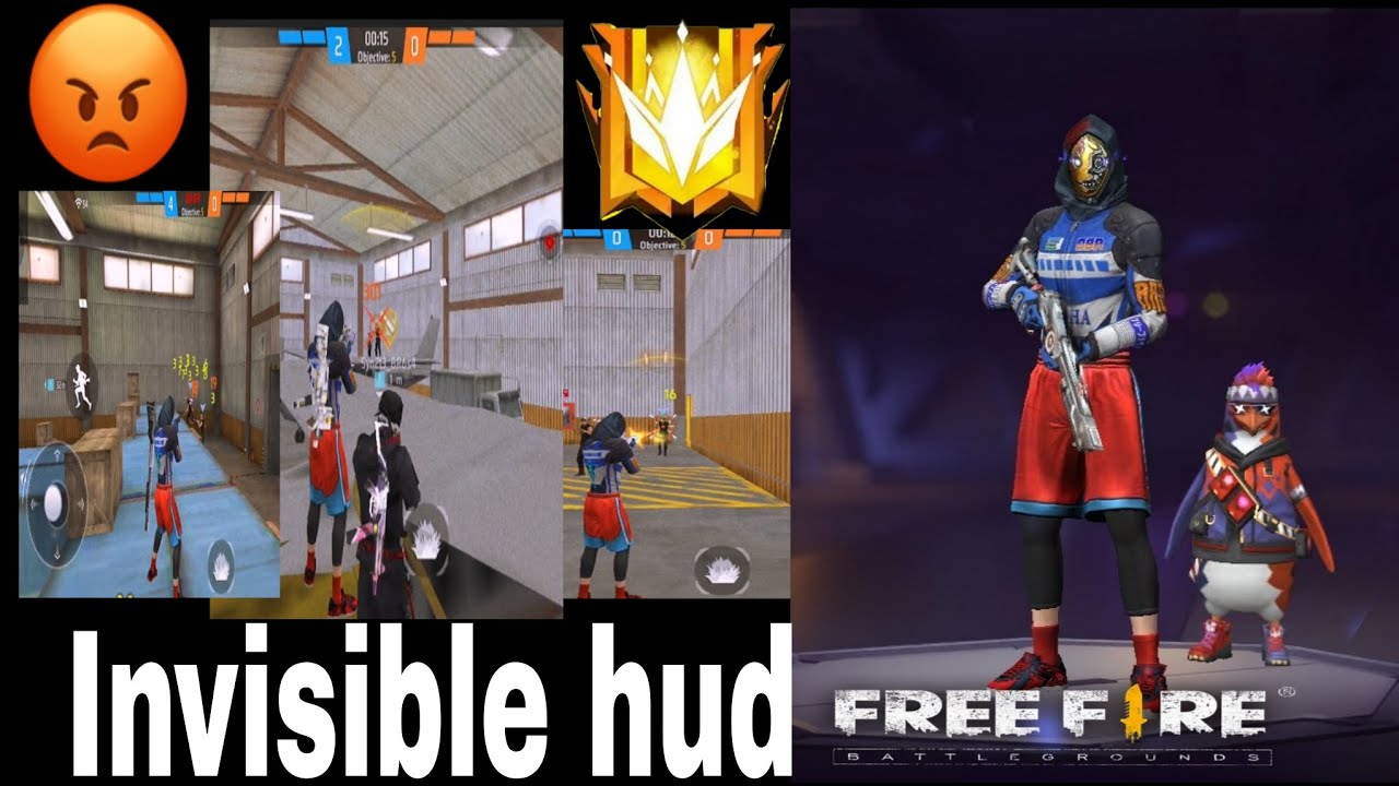 Invisible HUD Challenge 😱🔥 Can I Win Without Buttons? | Free Fire MAX 2026