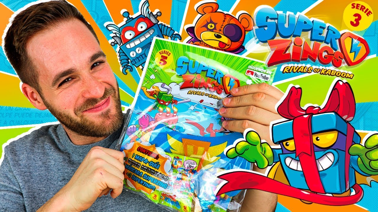 SuperZings Series 3 Starter Pack de Arranque MAPA GUIA | Mega UNBOXING SuperZings en Pe Toys