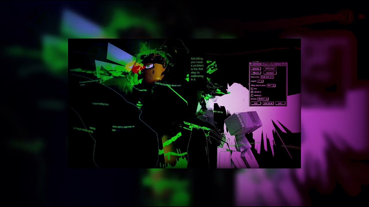 Through Patches of Violet [Hacklord Shedletsky vs The Heartbroken LMS] -Forsaken OST (Sped Up)