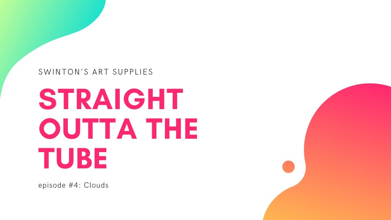 How To Paint Clouds | Episode #4 | Straight Outta The Tube