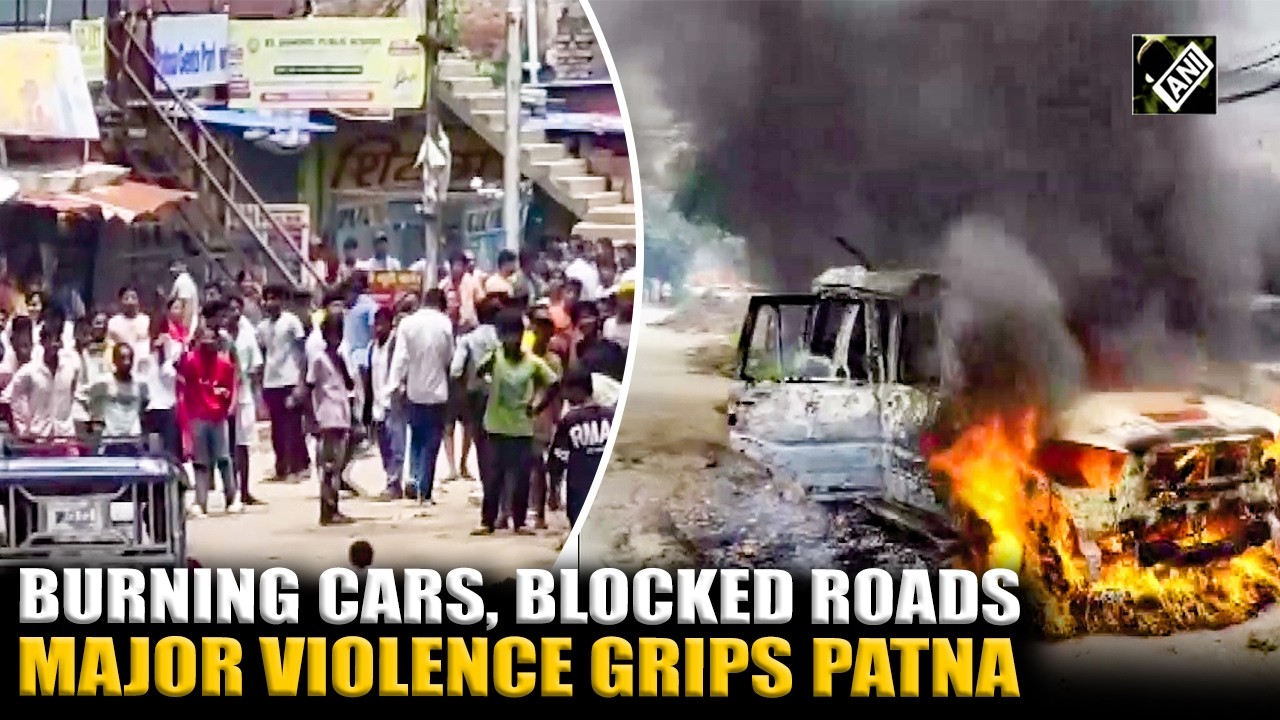 Bihar: Violence erupts near Patna's Zero Mile after man dies in road accident