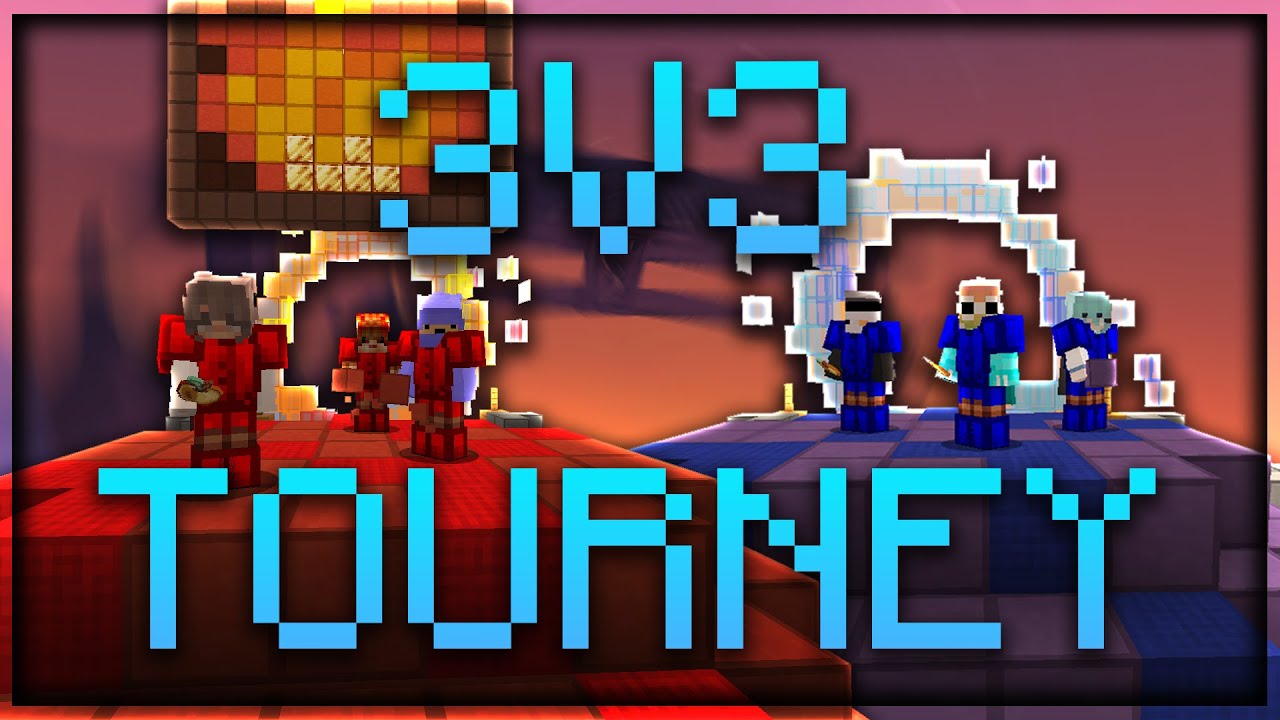 Winning a Bridge THREES Tournament - Hypixel The Bridge