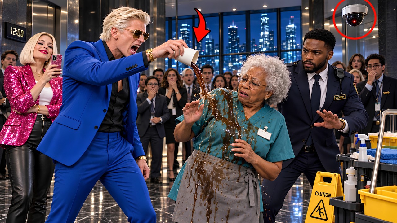Rich VP Poured Coffee on a 74-Year-Old Night Cleaner at Midnight &mdash; Unaware The CEO Was Watching Live