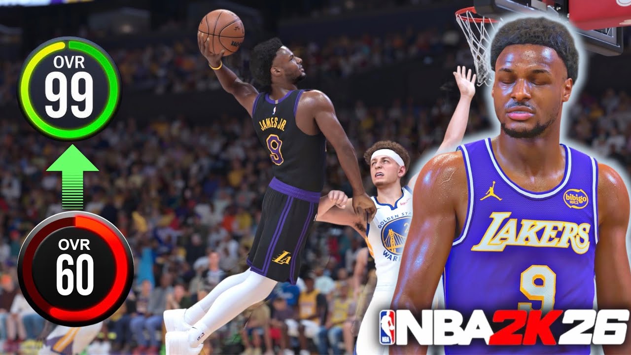 This Is the Bronny James the Lakers Need | NBA 2K Highlights 🔥