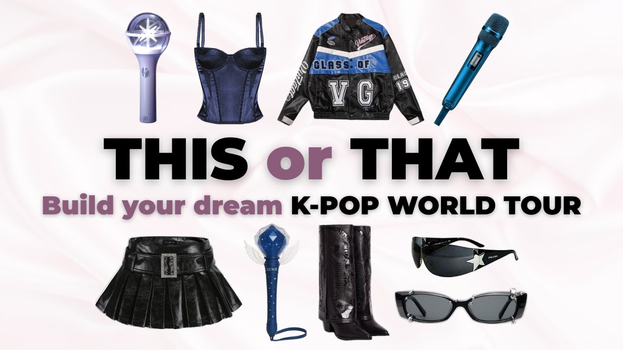 Build Your DREAM K-POP WORLD Tour 🌏🎤