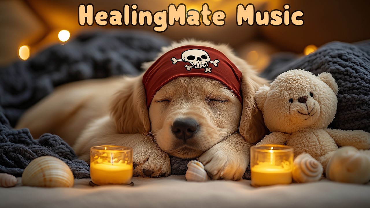 12 HOURS Deep Sleep Music for Dog 💤 Anti-Separation Anxiety Relief Music 🐾 Dog Calming Sleep 🎶