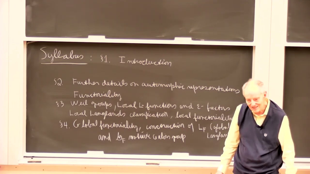 Lecture 05 | Automorphic Forms and Representation Theory: an introduction to the Langlands Program