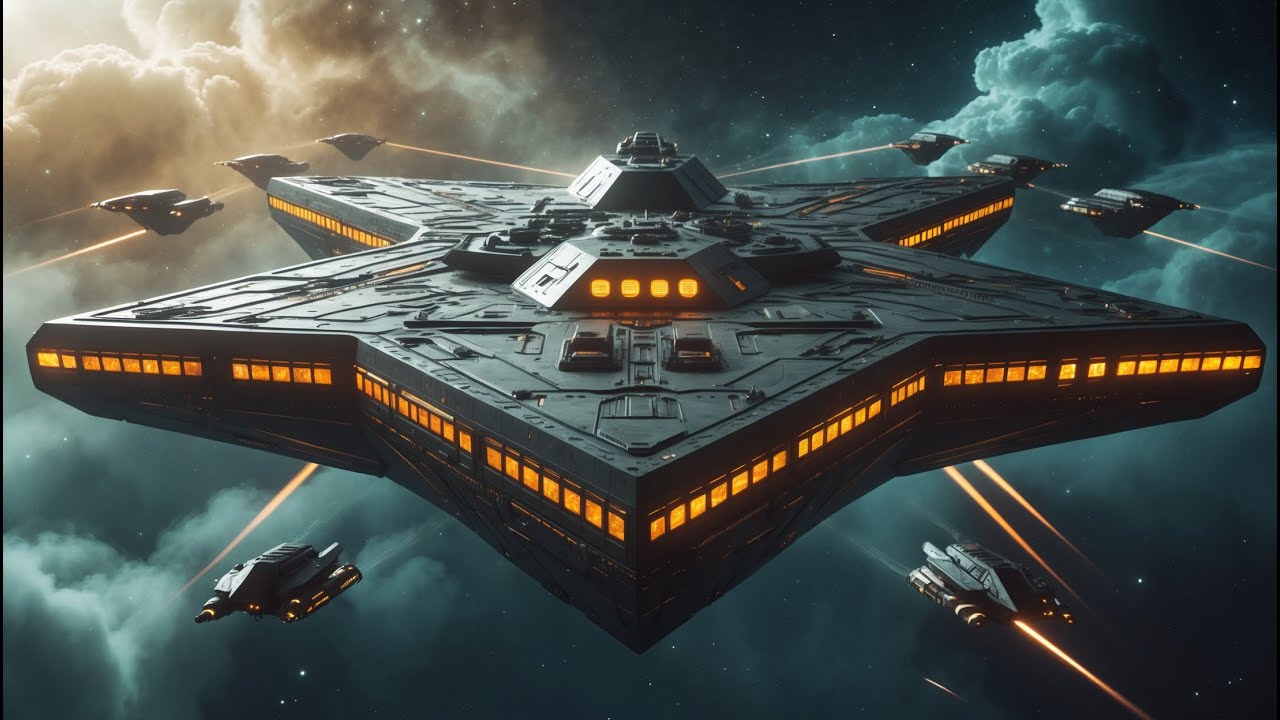 Ich Pierwsze Spojrzenie Na Ludzką Okręt Wojenny — A Obca Armada Zamarła