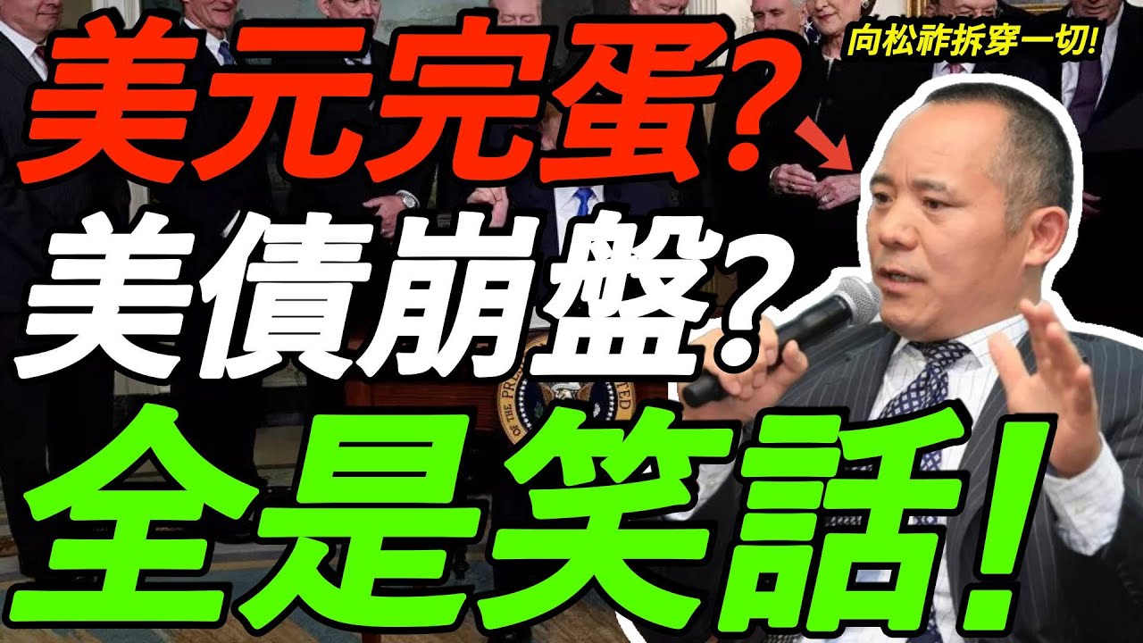 【6.12向松祚】美债崩盘？美元要完？全是笑话！中国人认知太肤浅！
