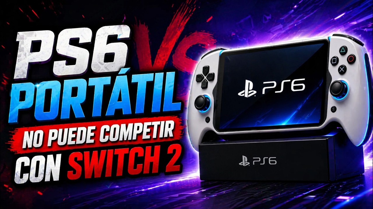 🚨 PS6 Port&aacute;til NO puede competir con Switch 2