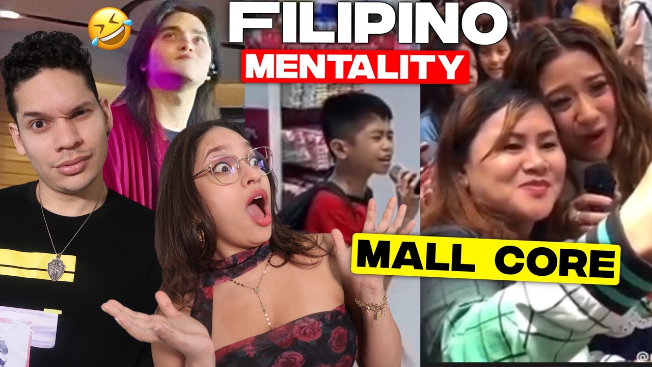 WTF is going on in Pinoy Malls... Latinos react to FILIPINO MALL CORE for the first time 😂😭