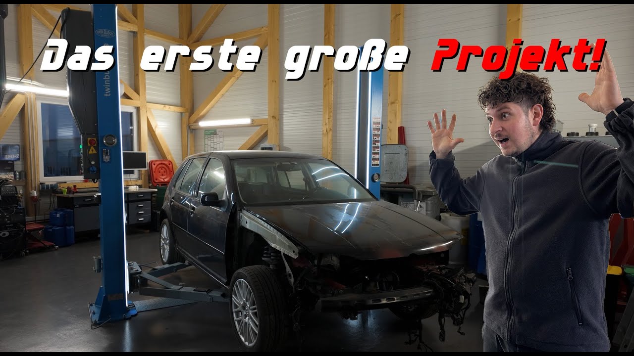 Das erste Projekt startet! Golf 4 Teil 1 - Bestandsaufnahme