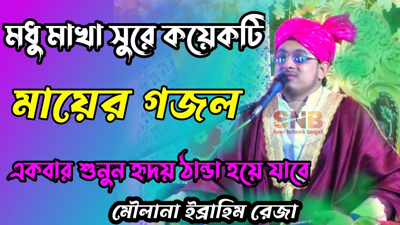 Maulana Ibrahim Raza || বাছাই করা কয়েকটি গজল || মাওলানা ইব্রাহিম রেজা আশরাফি।।