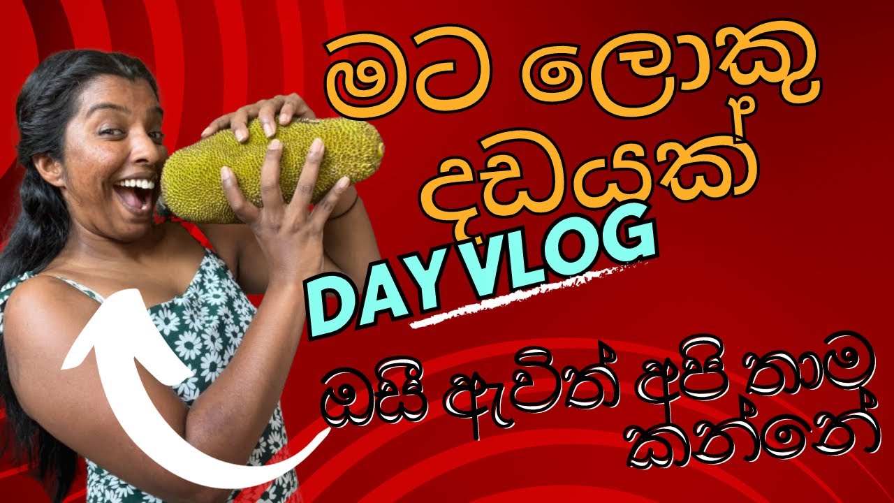 කෑවෑ මං ලොකු දඩයක් | ඩොල්ර්??? | කෙහෙල් කොලේ බත් එක්කුත් කමු | Day Vlog